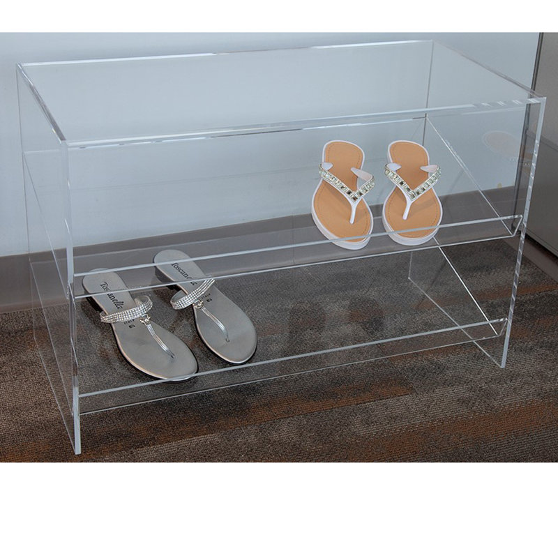 acrylic shoe storage