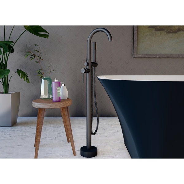 Castellousa Neptune Single Handle Floor Mounted Freestanding Tub Filler Reviews