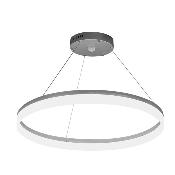 VARIDESK Dimmable LED Semi Flush Mount 