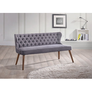 Santo Wood Upholstered Loveseat by Wholesale Interiors