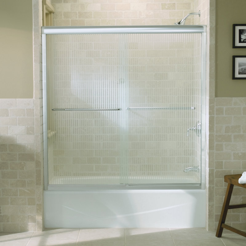 Kohler Fluence 59 63 X 58 31 Bypass Bath Door With Cleancoat Technology Reviews Wayfair