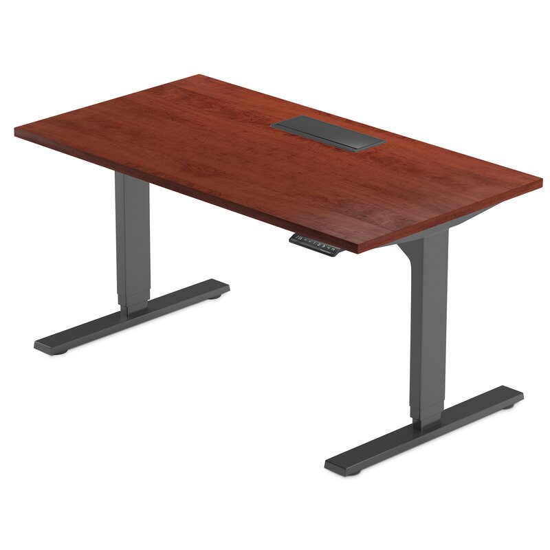 Progressive Desk Height Adjustable Standing Desk Wayfair