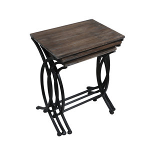 Emelina 3 Piece Nesting Table Set by Winston Porter
