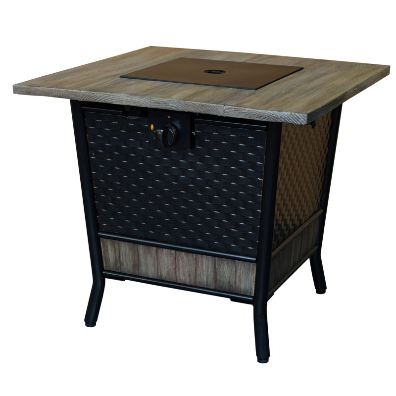 Landmann Ashworth Steel Propane Fire Pit Table Reviews Wayfair
