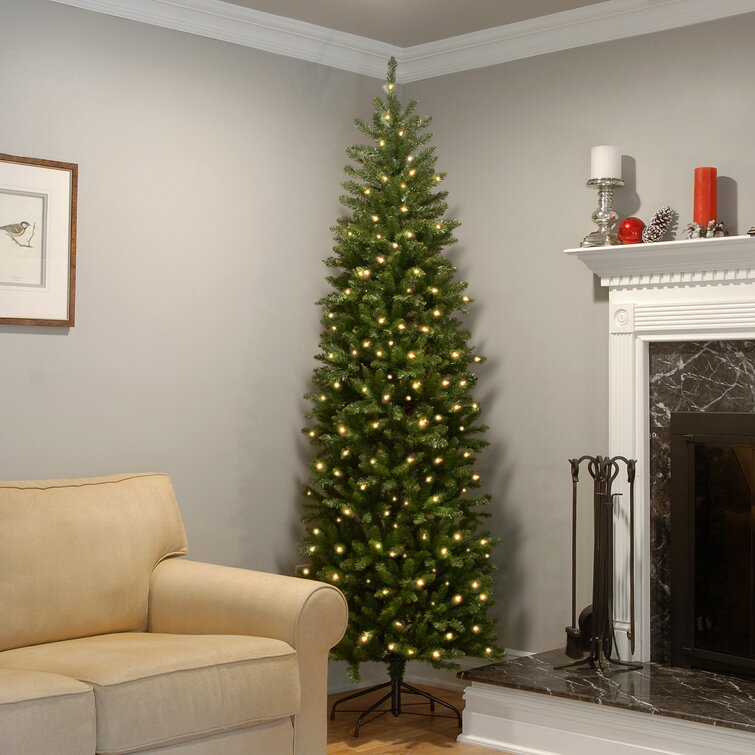 Kingswood Fir Green Artificial Christmas Tree with Clear/White Lights