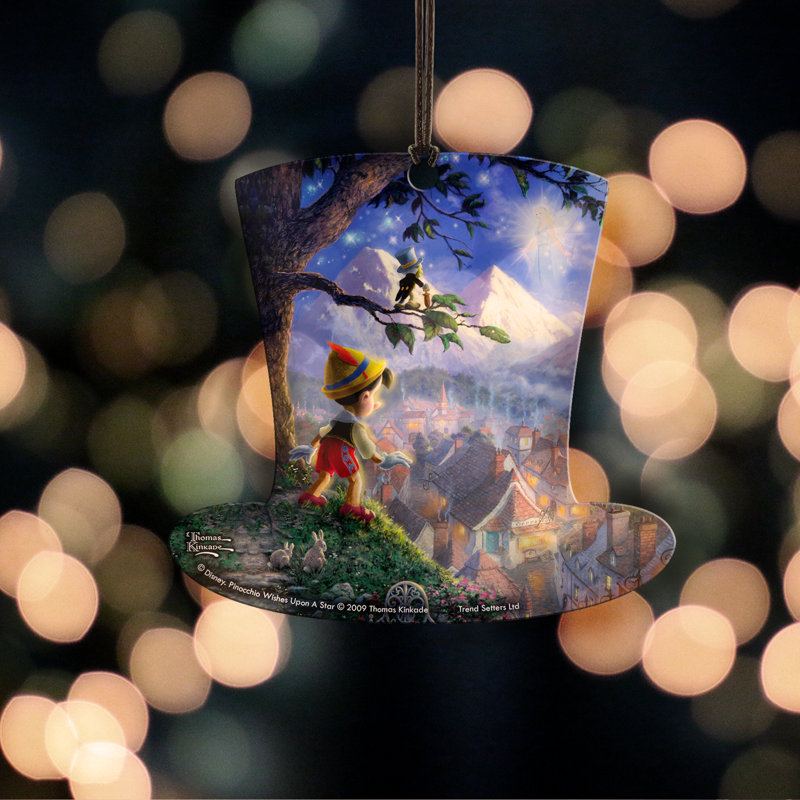 Trend Setters Disney Pinocchio Top Hanging Hat Shaped Decoration