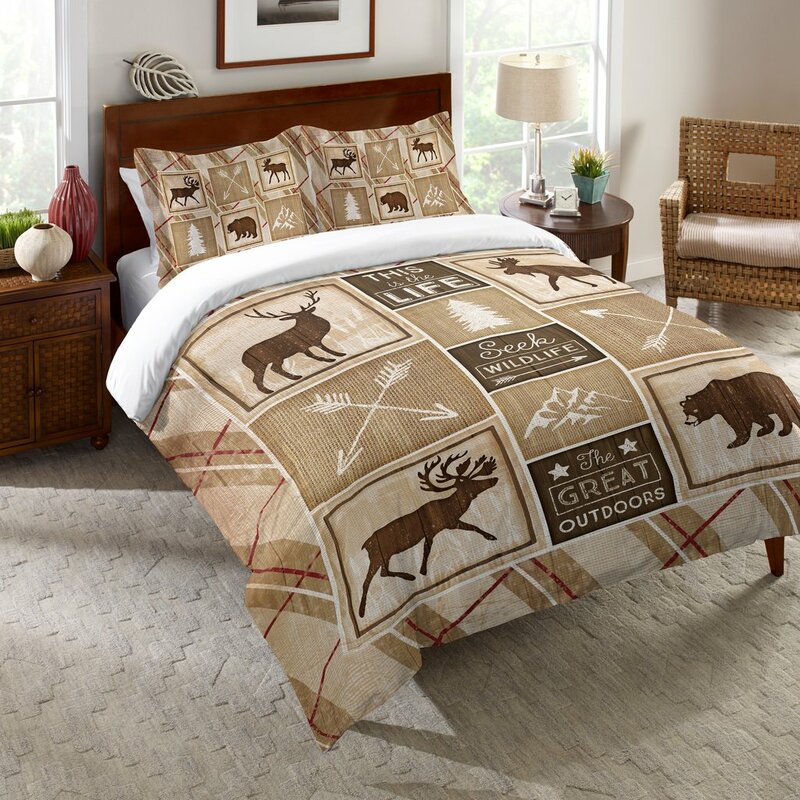 Loon Peak Cliney Cabin Comforter Reviews Wayfair
