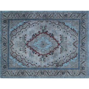 Isabella Hand-Knotted Gray Area Rug