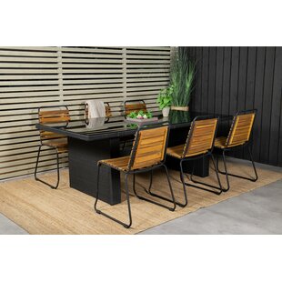 Mabton 6 Seater Dining Set By Sol 72 Outdoor