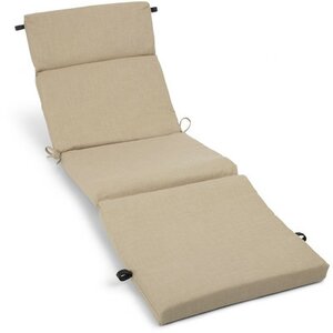 Polyester Outdoor Chaise Lounge Cushion