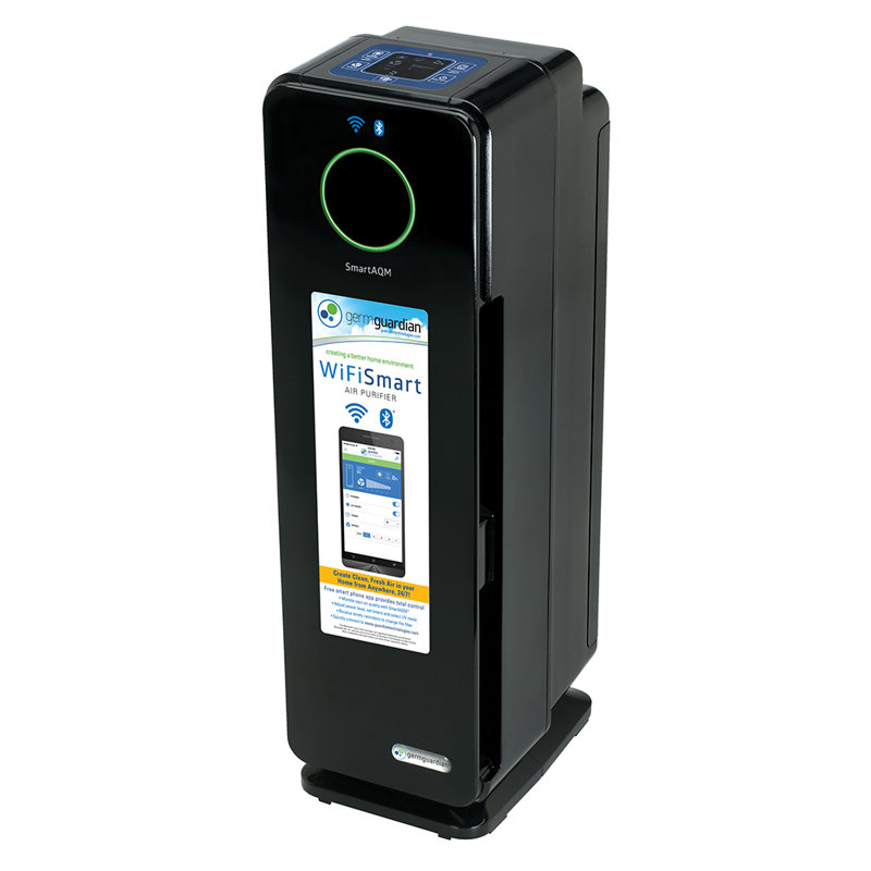 Germguardian Elite Portable Hepa Air Purifier With Uv Sanitizer Odour Reduction And Wifi Reviews