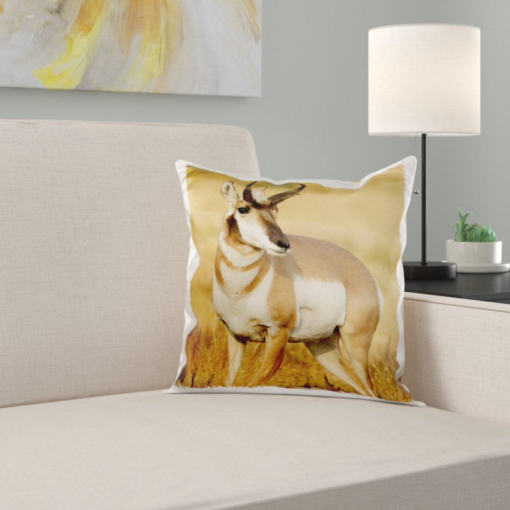antelope pillow cover