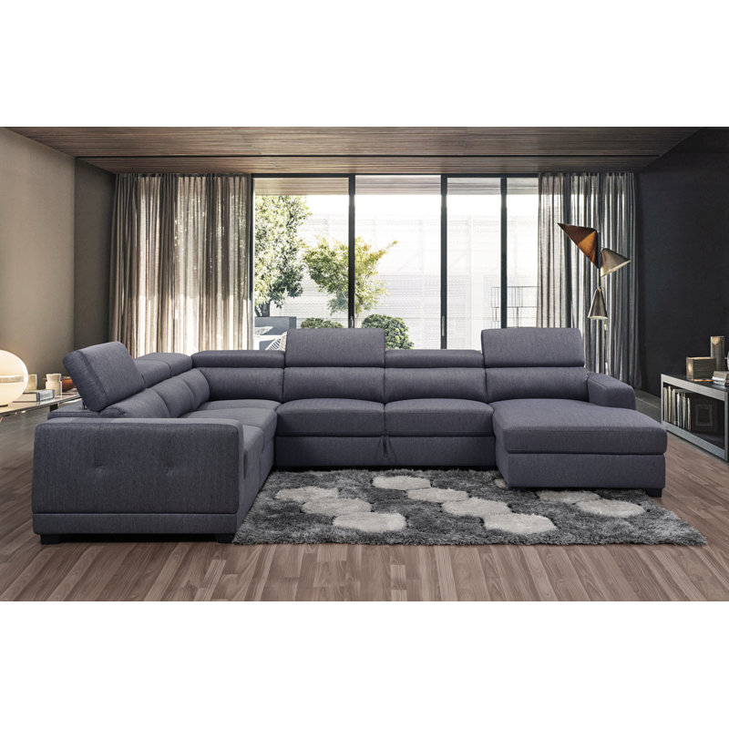 Osino 133" Left Hand Facing Modular Sectional