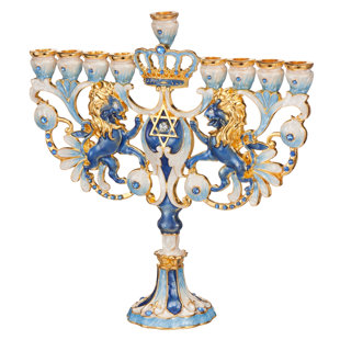 7 Candle Menorah Wayfair