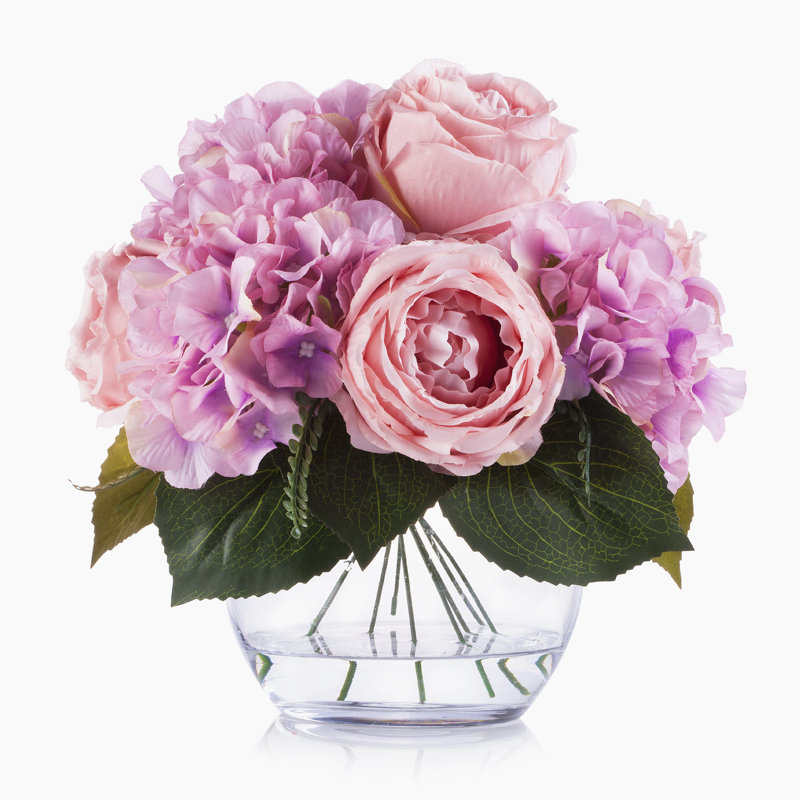 House Of Hampton Hydrangeas And Peonies Floral Arrangements In Pot Reviews Wayfair House Of Hampton Hydrangeas And Peonies Floral Arrangements In Pot Reviews Wayfair