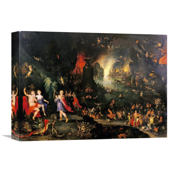Global Gallery Orpheus Playing To Pluto And Persephone In The