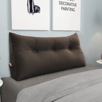 Details about   Bed Rest Pillow Backrest Reading Tv Support Cushion Bedrest Soft Arm Back Large 