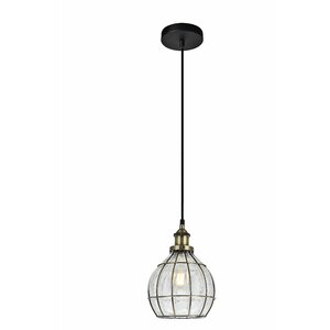 Sherice 1-Light Metal Mini Pendant