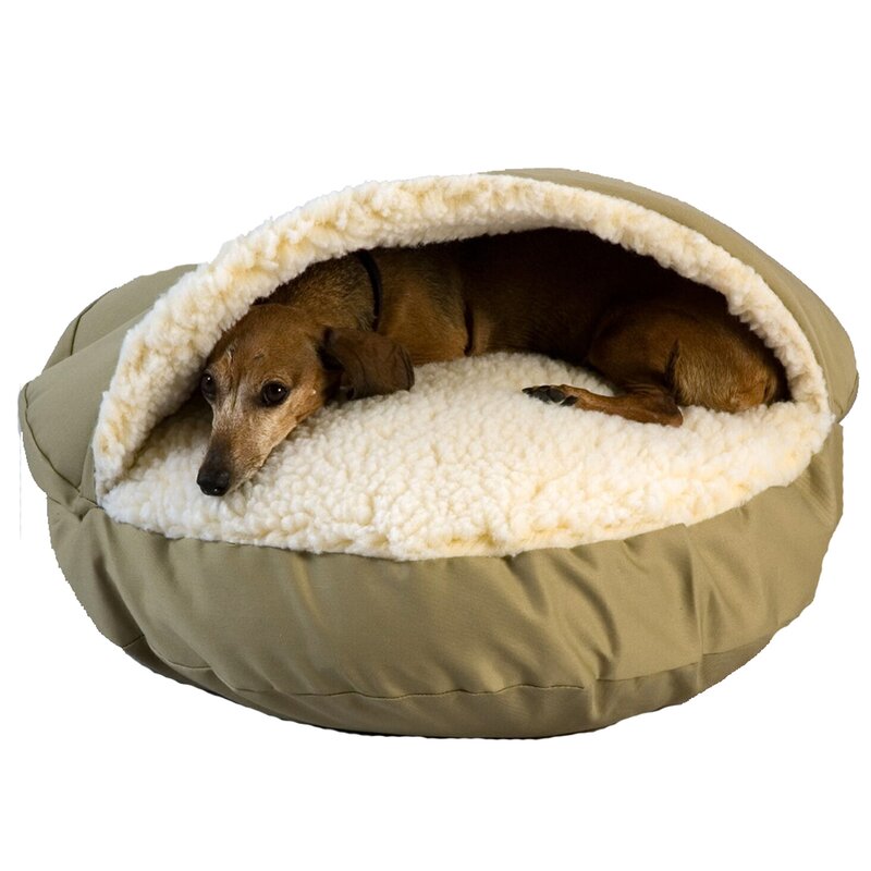 hooded pet beds for dogs