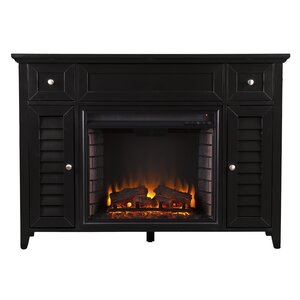 Cherrywood 3-in-1 Media Electric Fireplace TV Stand