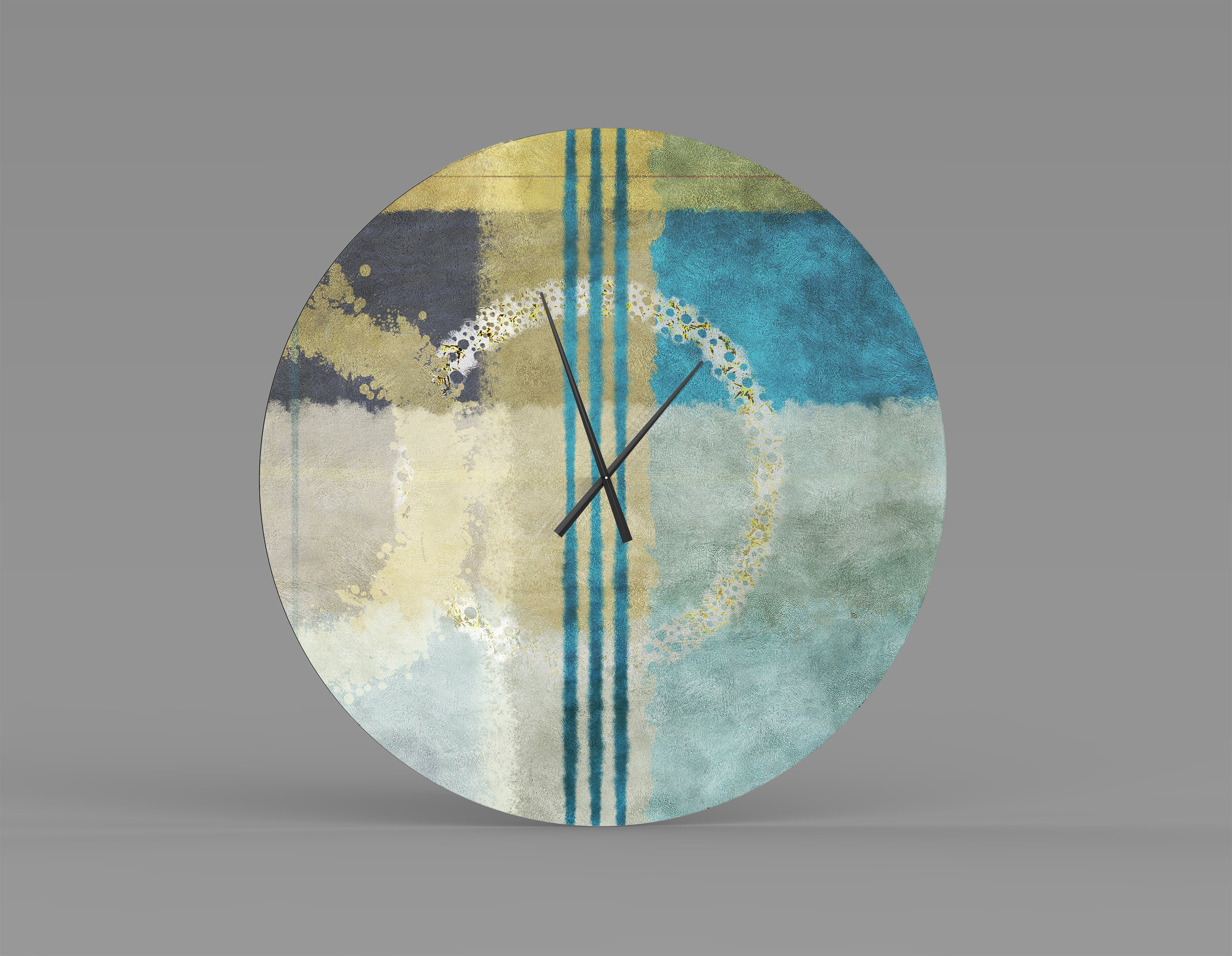 Orren Ellis Oversized Aquirre Wall Clock Wayfair