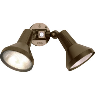 Chaidez Head LED 2-Light Outdoor Spotlight Ebern Designs Fashion and beautiful backpack