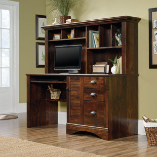 Hutch Desks You Ll Love Wayfair Pinellas Computer Desk With Hutch