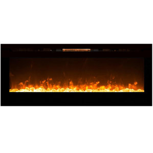 Alpine Crystal Wall Mount Electric Fireplace by Gibson Living