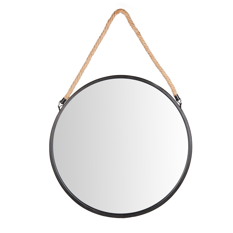 Breakwater Bay Decorative Metal Wall Mirror Reviews Wayfair