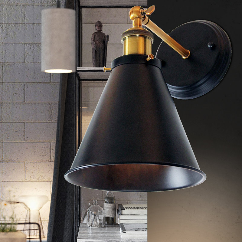 modern swing arm sconce