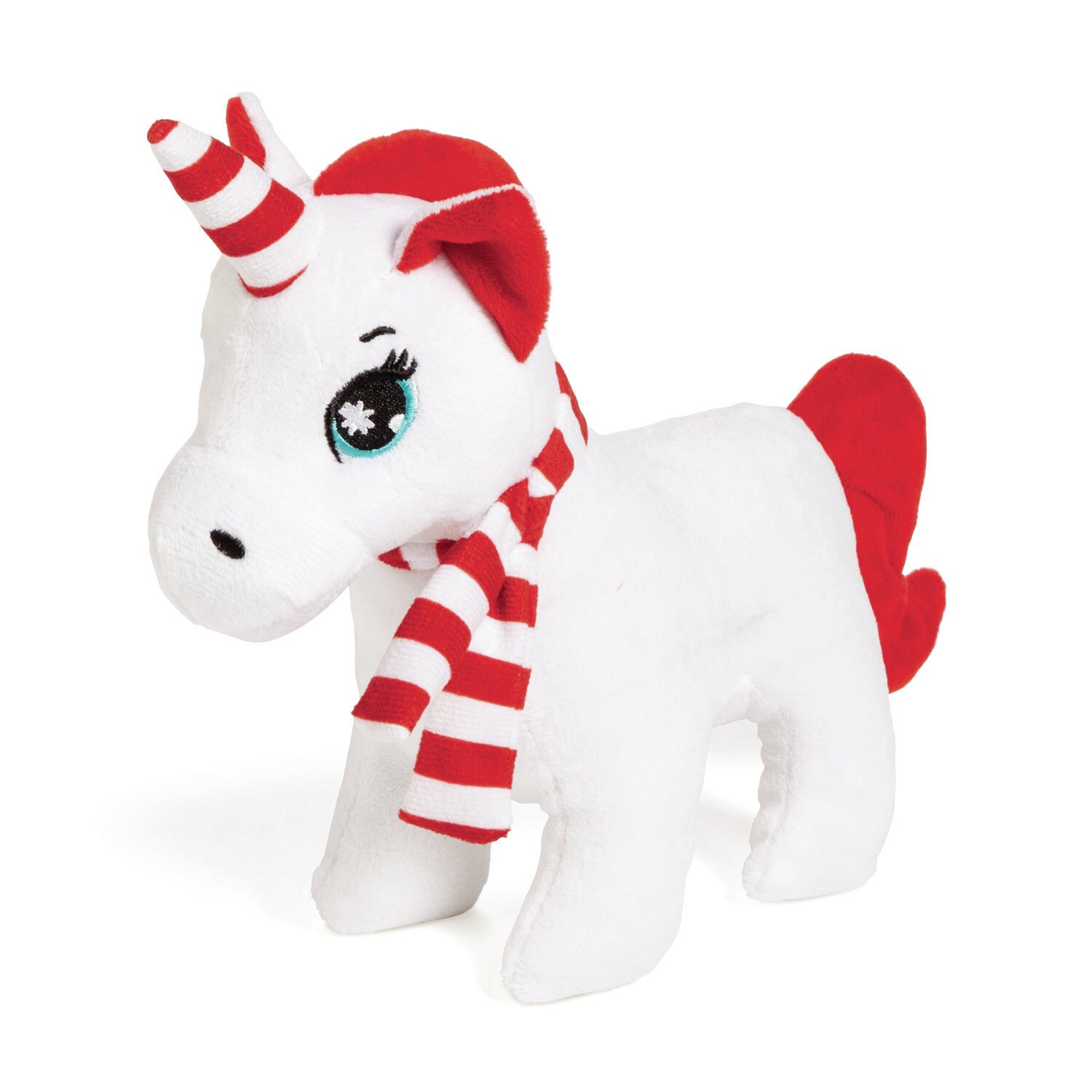 red unicorn plush