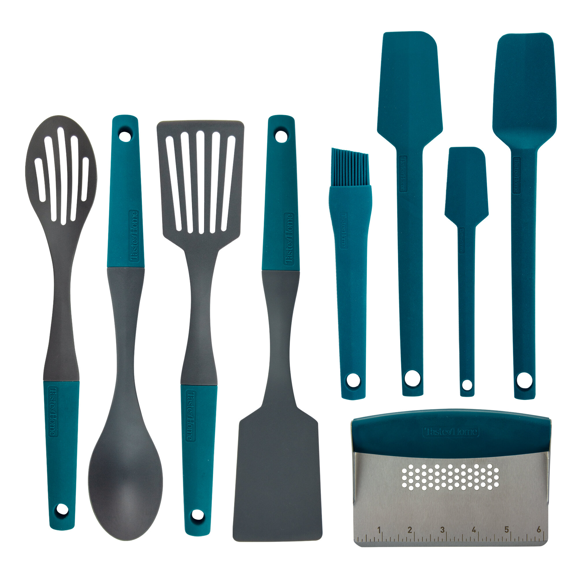 3pcs Silicone Spatula Spoon Brush Set Cooking Utensil Tool Kit Heat Resistant Z0