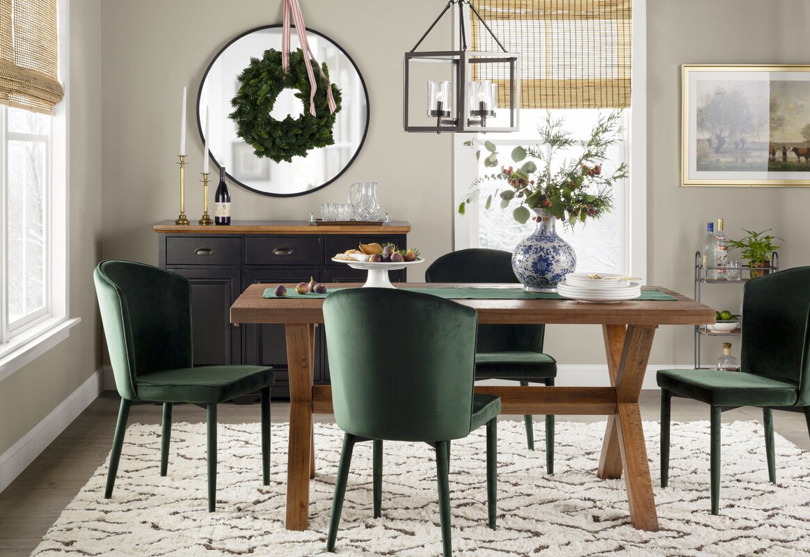 American Traditional Dining Room Design Photo by Joss & Main