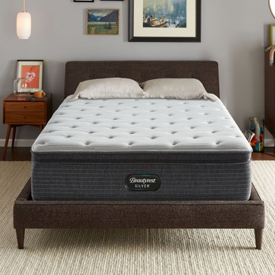 Beautyrest Silver BRS900 14.75" Medium Pillow Top Mattress Simmons Beautyrest Mattress Size: Queen