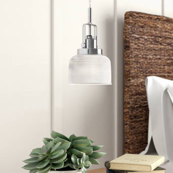 Highland Dunes Fehr 1 Light Single Jar Pendant Wayfair