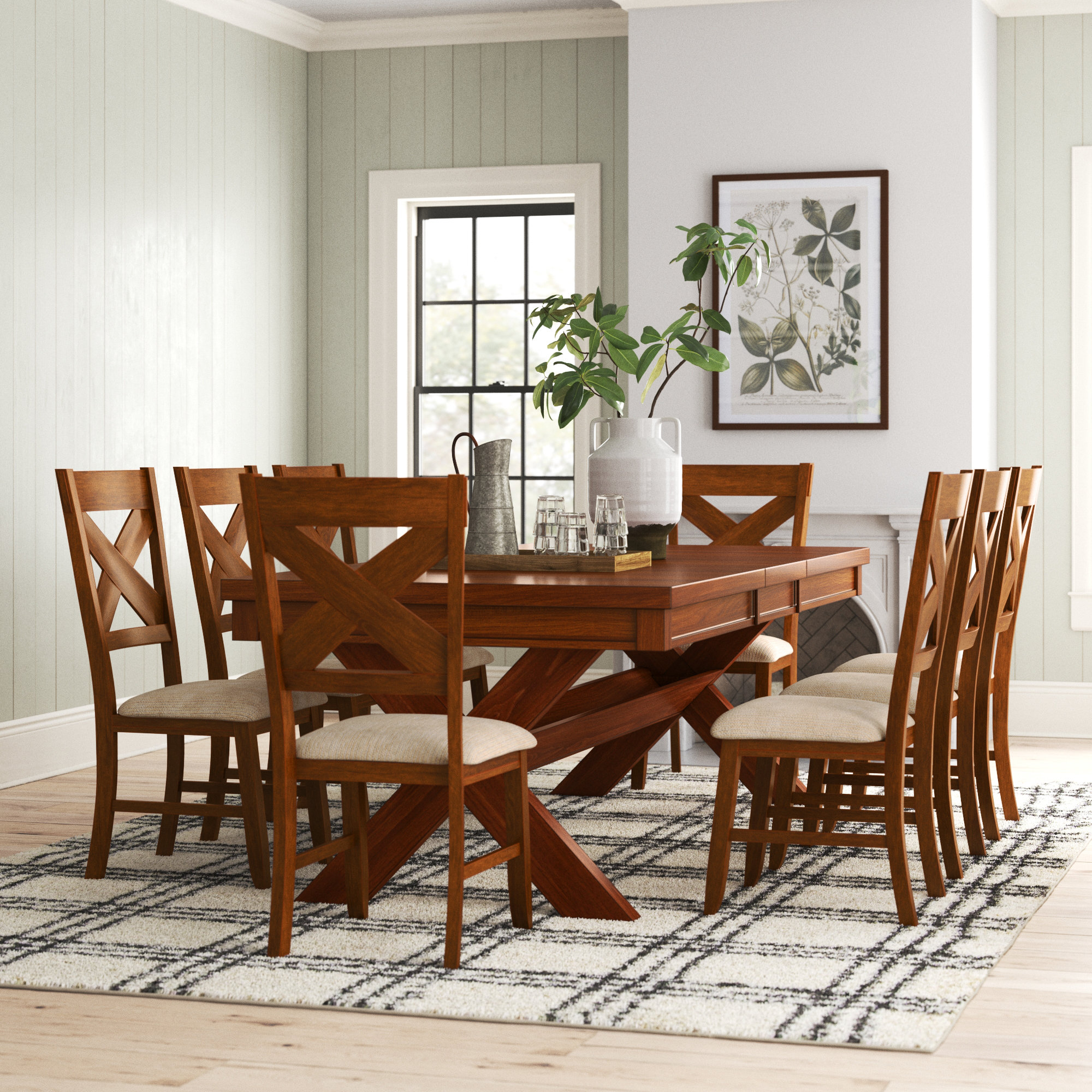 Laurel Foundry Modern Farmhouse Venable Extendable Dining Set | Wayfair