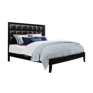 Carolina Upholstered Panel Bed by Global Furniture USA