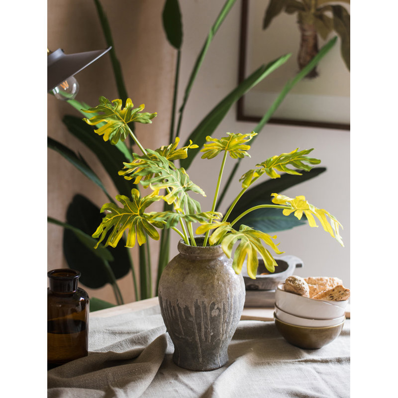 Artificial Leaf Bundle Philodendron Branch