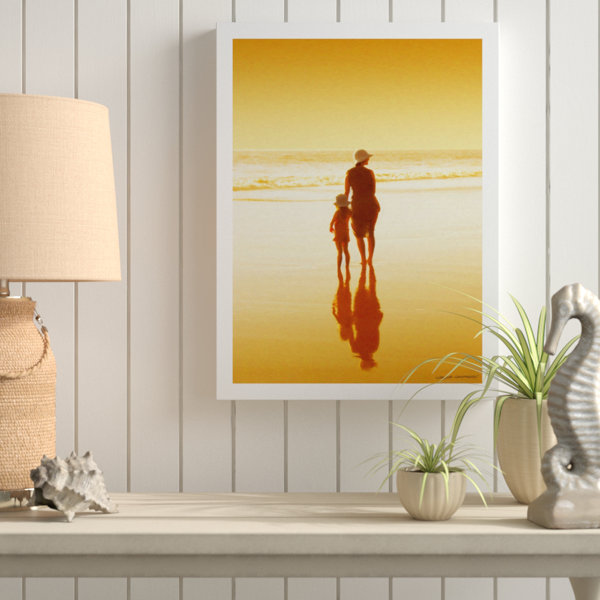 Highland Dunes Mother And Daughter 2 Acrylic Painting Print On
