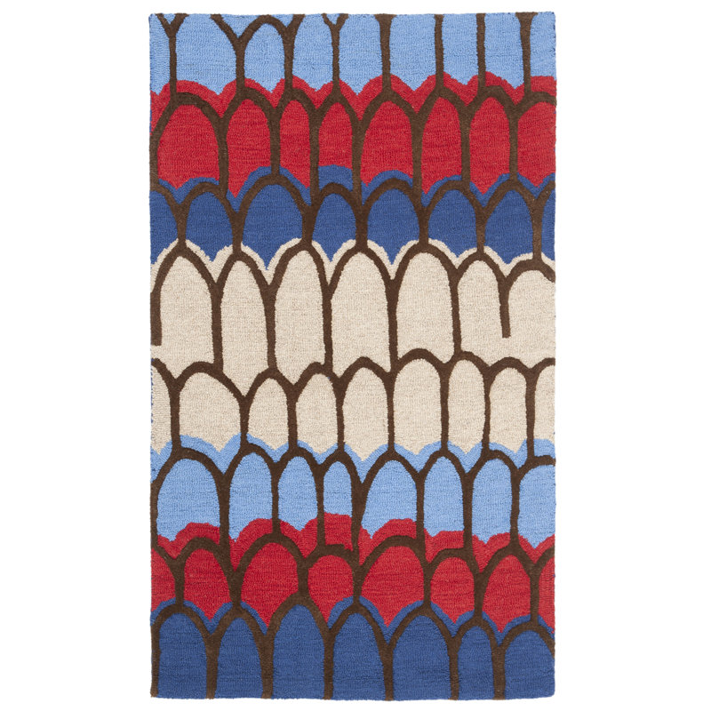 blue kids rug