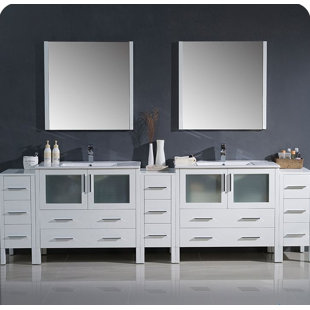 108 Inch Bathroom Vanity Wayfair Quickview