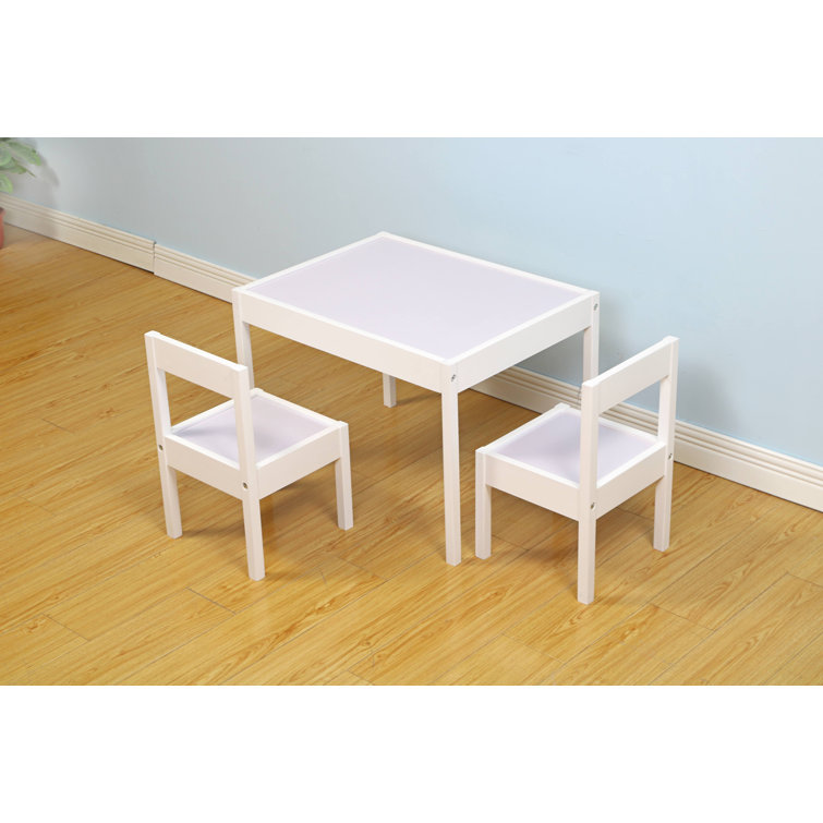 Isabelle Max Ensemble 3 Pieces De Table De Jeu Et Chaises Pour Enfant Elula Wayfair Ca