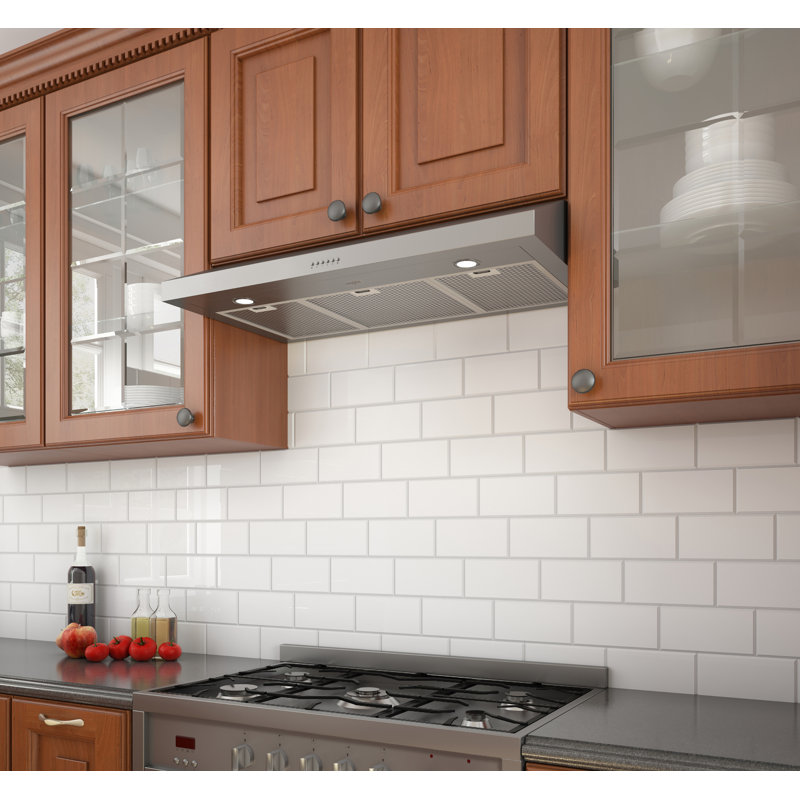 Ancona 36 Slim S2c 575 Cfm Ducted Under Cabinet Range Hood Wayfair