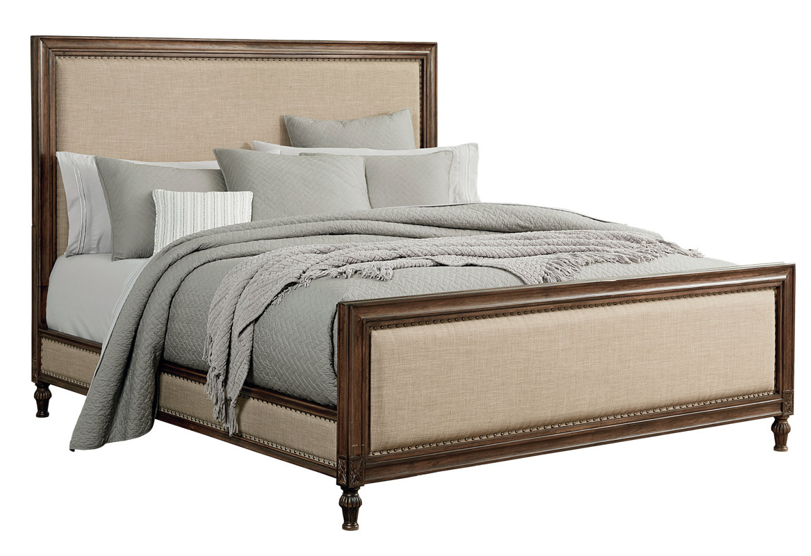 Darby Home Co Donathon King Upholstered Platform Bed Frame Reviews Donathon King Upholstered Platform Bed Frame