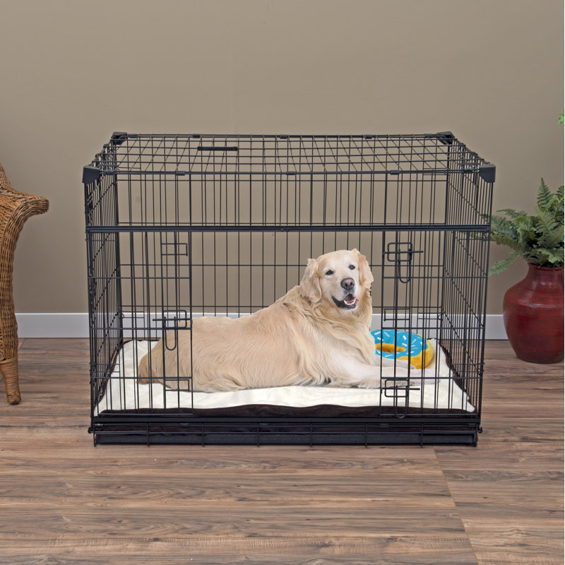 Tucker Murphy Pet Seaforth Sliding Double Door Pet Crate Wayfair.ca