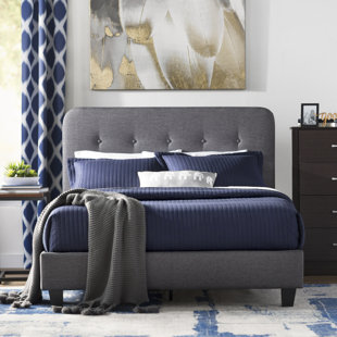 Go to store & view more images Heredia Upholstered Platform Bed by Wrought Studio