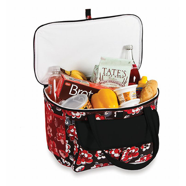 portable wine cooler bolsa with glasses