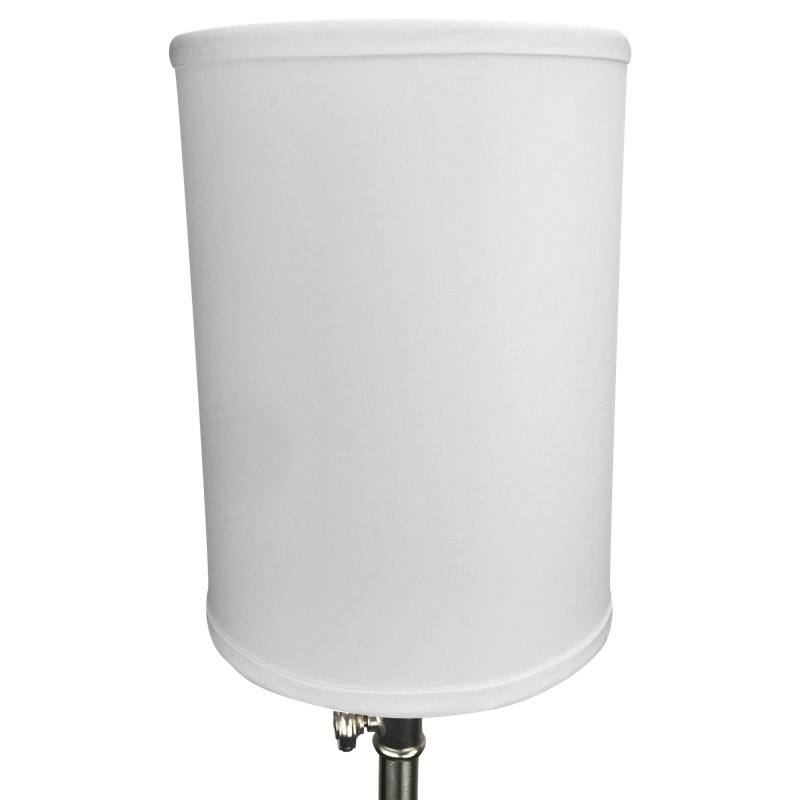 white drum lamp shade spider