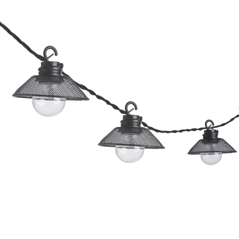 khevga Metal Lantern Black Modern 27 cm