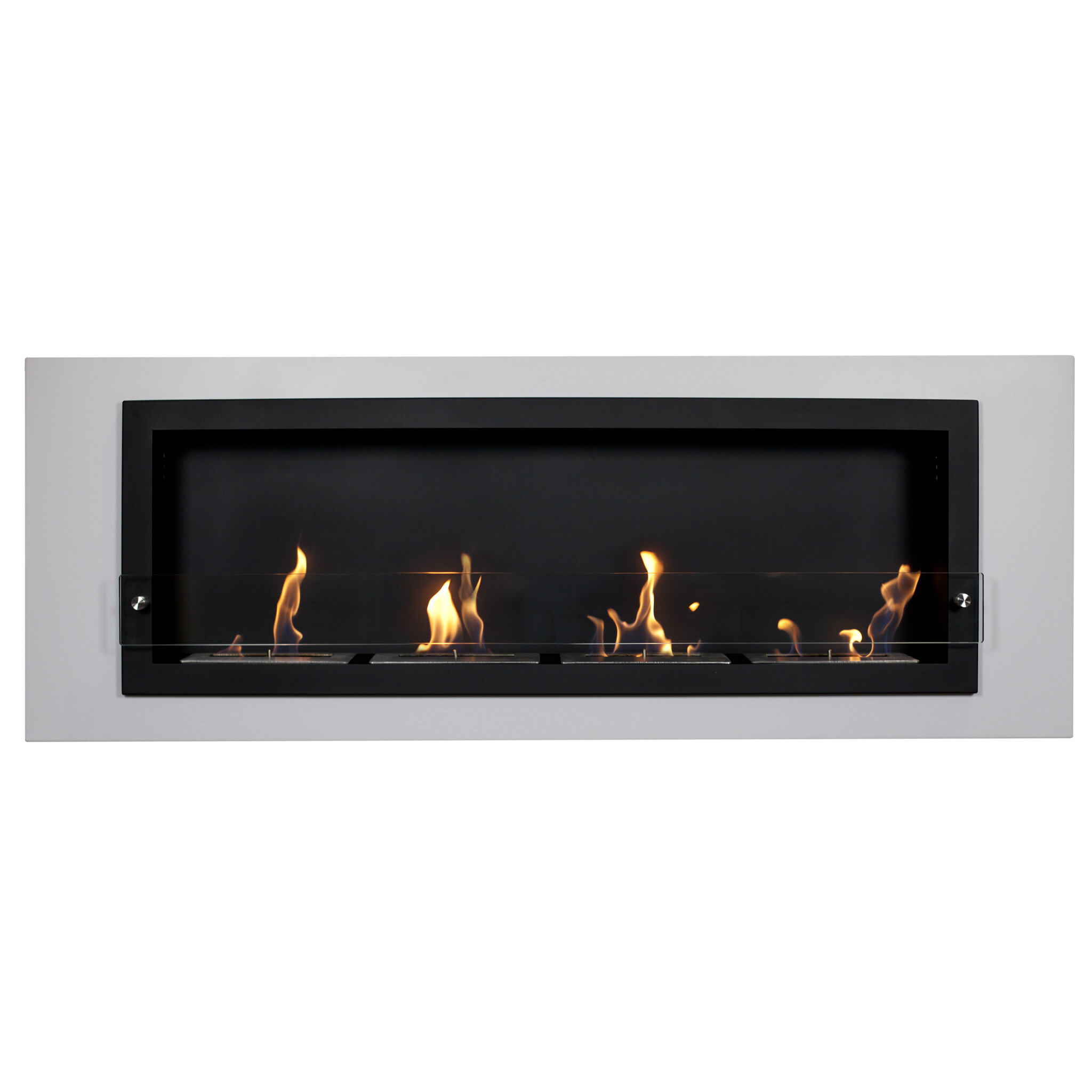 Nu Flame Camino Bianco Quattro Wall Mounted Bio Ethanol Tabletop